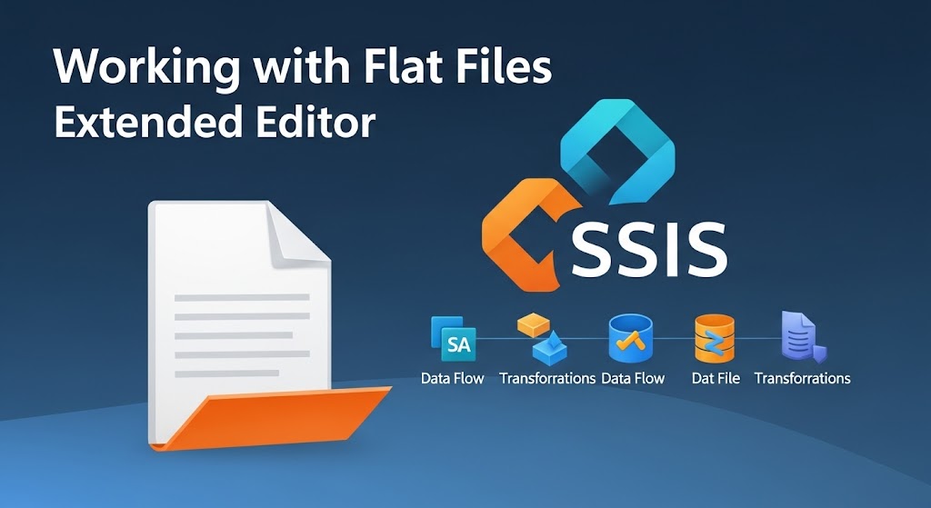 Working with Flat Files in SSIS – Extended Editor