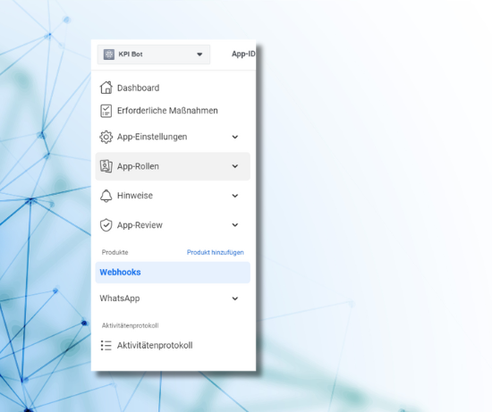 Webhooks product added to the app